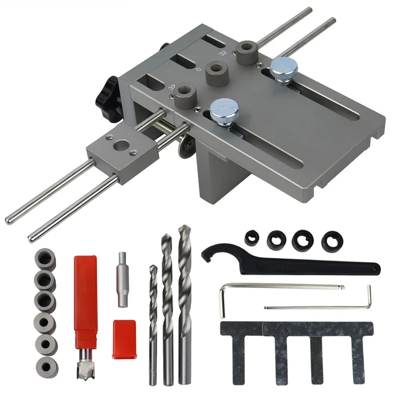 Woodworking Puncher Locator Wood Doweling Jig Adjustable Drilling Guide For DIY Furniture Connecting Position Hand Tools
Woodworking Puncher Locator Wood Doweling Jig Adjustable Drilling Guide For DIY Furniture Connecting Position Hand Tools