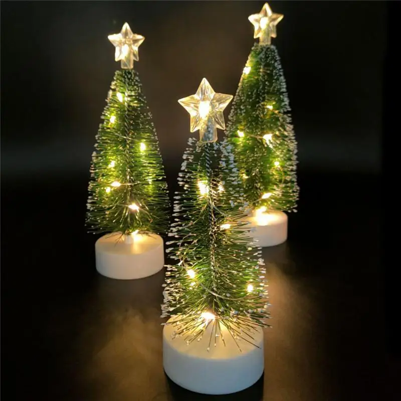 LED Christmas Tree Lights Xmas Tree Crafts Miniature Christmas Ambient Lights Desktop Ornaments Home New Year 2022 Decor Tool
LED Christmas Tree Lights Xmas Tree Crafts Miniature Christmas Ambient Lights Desktop Ornaments Home New Year 2022 Decor Tool