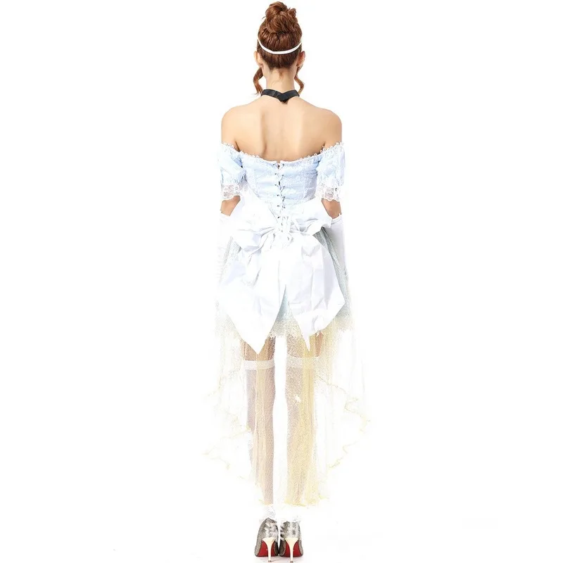 Halloween cosplay medieval blue palace princess dress queen costume party dress sexy woman retro halloween christmas costume
Halloween cosplay medieval blue palace princess dress queen costume party dress sexy woman retro halloween christmas costume