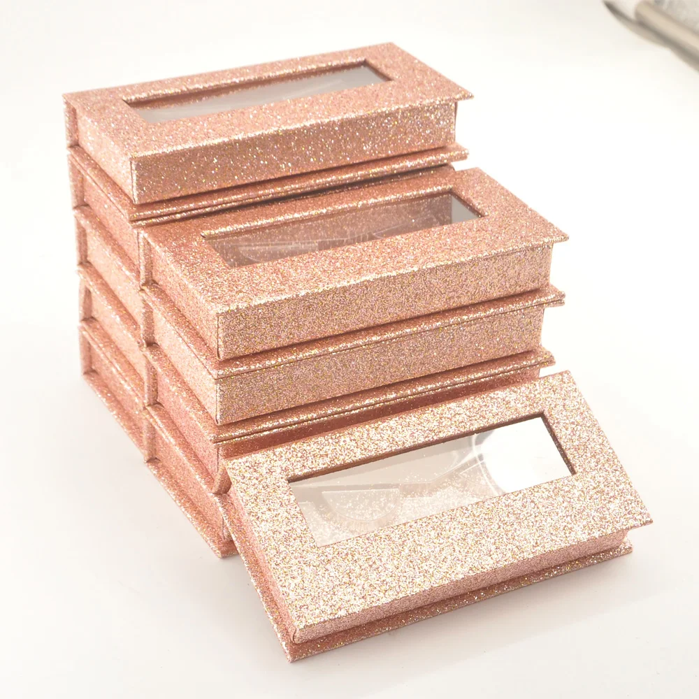 Eyelash packaging box lash boxes package custom logo rectangle rose gold glitter 25mm mink lashes makeup custom logo case vendor
Eyelash packaging box lash boxes package custom logo rectangle rose gold glitter 25mm mink lashes makeup custom logo case vendor