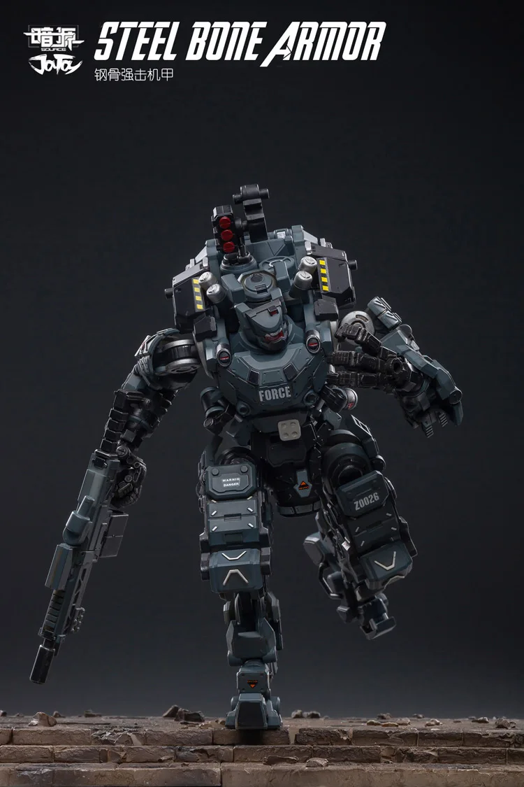 JOYTOY 22cm Steel Bone Attack Mecha Police Gray Action Figure For Boy Kids Birthday Gifts Or Collection 51921011 
JOYTOY 22cm Steel Bone Attack Mecha Police Gray Action Figure For Boy Kids Birthday Gifts Or Collection 51921011