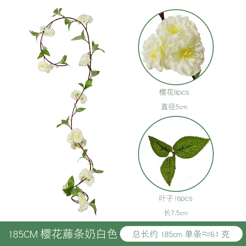 White Garden Heads Artificial Flower Wreath Silk Backdrop Wedding Autumn Plastic Gift Kunstbloemen Artificial Decorations BY50FZ 
White Garden Heads Artificial Flower Wreath Silk Backdrop Wedding Autumn Plastic Gift Kunstbloemen Artificial Decorations BY50FZ