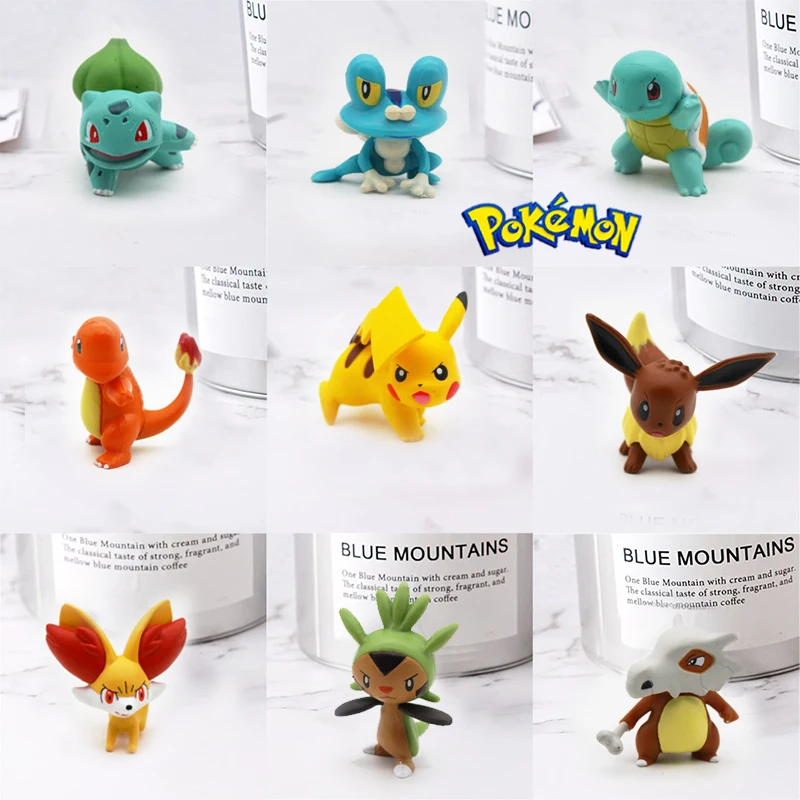Pokemon Bulk Pack Pikachu Fennekin Cubone Eevee Chespin Froakie Vulpix Rockruff Abra Litten Model Anime Figures Collect Ornament
Pokemon Bulk Pack Pikachu Fennekin Cubone Eevee Chespin Froakie Vulpix Rockruff Abra Litten Model Anime Figures Collect Ornament