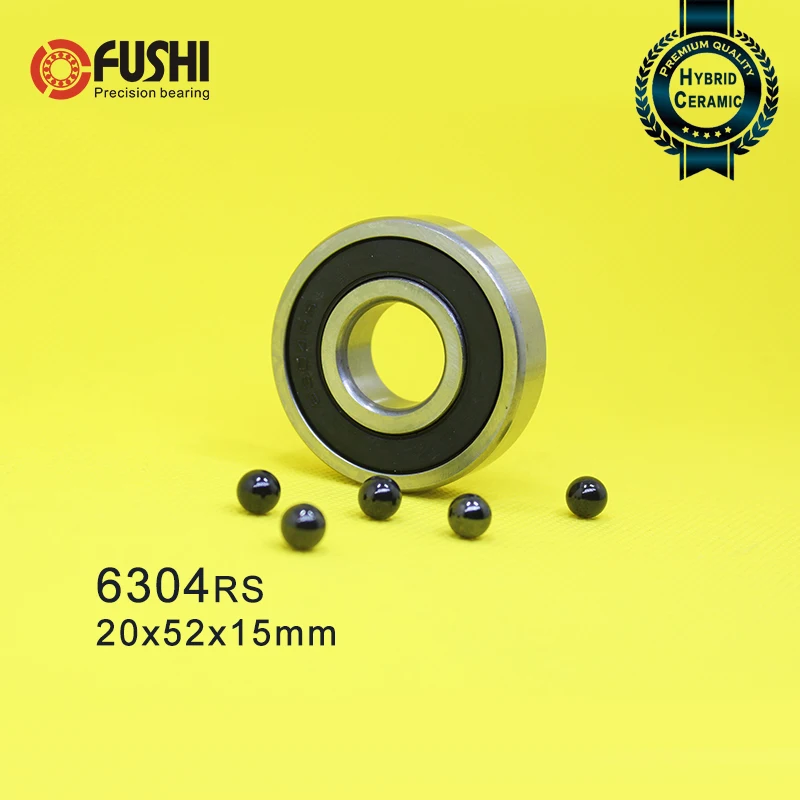 6304 Hybrid Ceramic Bearing 20*52*15 mm ABEC-1 ( 1 PC) Industry Motor Spindle 6304HC Hybrids Si3N4 Ball Bearings 3NC 6304RS
6304 Hybrid Ceramic Bearing 20*52*15 mm ABEC-1 ( 1 PC) Industry Motor Spindle 6304HC Hybrids Si3N4 Ball Bearings 3NC 6304RS