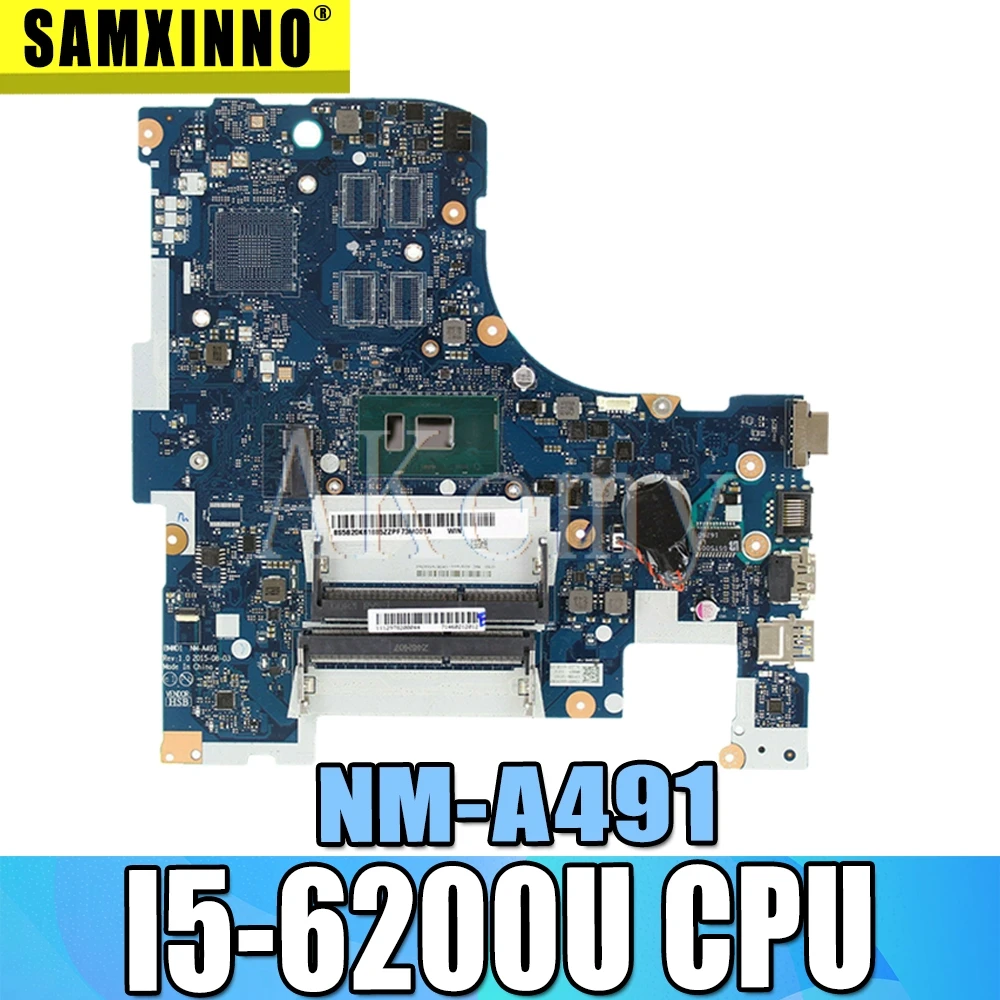 SAMXINNO для For Lenovo 300-17Isk материнская плата для ноутбука с i5-6200U CPU NM-A491 100% полностью протестирована
SAMXINNO для For Lenovo 300-17Isk материнская плата для ноутбука с i5-6200U CPU NM-A491 100% полностью протестирована