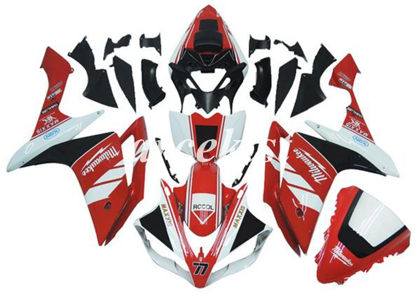 Injection Mold New ABS Motorcycle Whole Fairings kit Fit for YAMAHA YZF-R1 R1 2007 2008 07 08 Bodywork set Red cool
Injection Mold New ABS Motorcycle Whole Fairings kit Fit for YAMAHA YZF-R1 R1 2007 2008 07 08 Bodywork set Red cool