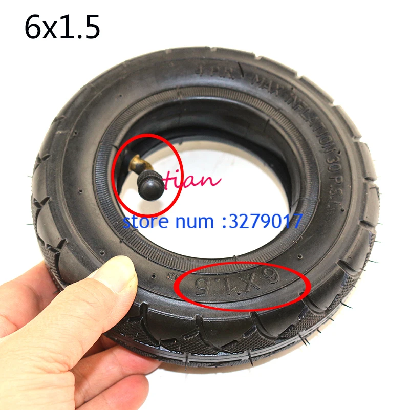 Good quality 6X1.5 tires 6 Inch Tyre & Inner Tube Set for Electric Scooter Wheel Chair Truck 6*1 1/2
Good quality 6X1.5 tires 6 Inch Tyre & Inner Tube Set for Electric Scooter Wheel Chair Truck 6*1 1/2