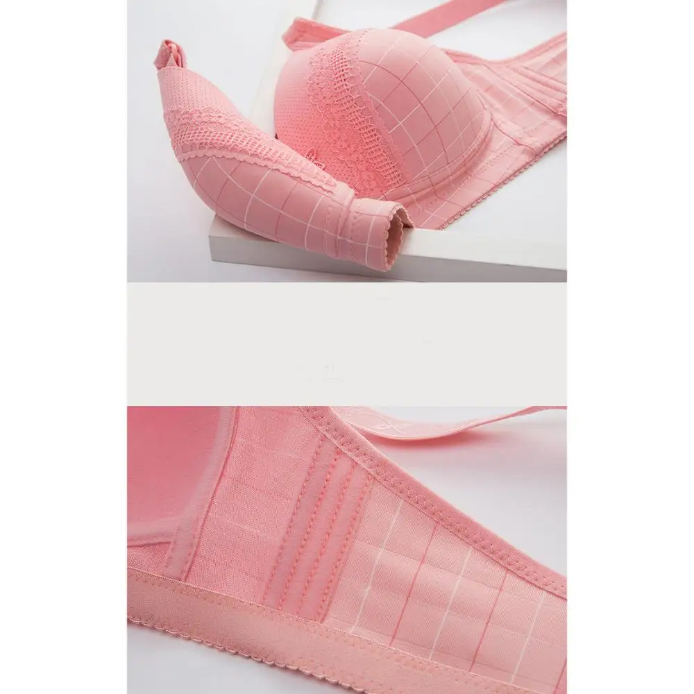 Plus Size Bra Big Cup For Big Breasted Women Fat Full Coverage Thin Wire Free Back Closure Plaid Soft Bra Big Size Wholesale Lot
Plus Size Bra Big Cup For Big Breasted Women Fat Full Coverage Thin Wire Free Back Closure Plaid Soft Bra Big Size Wholesale Lot