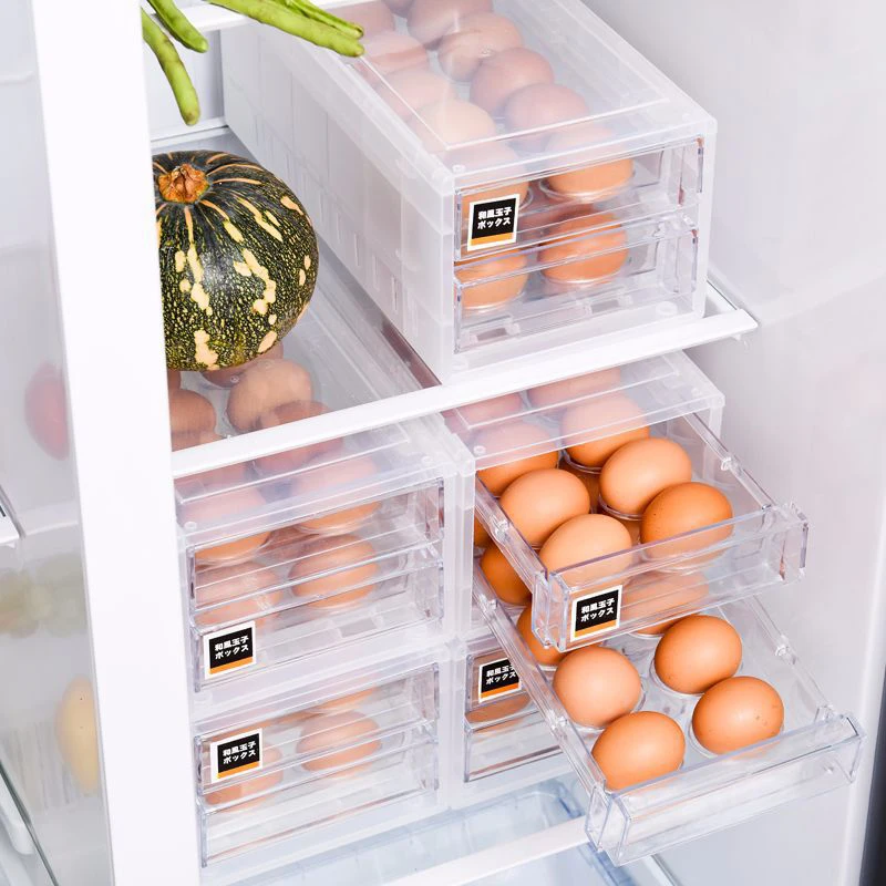 Hot Refrigerator Food Storage Containers Kitchen Drawer Type Refrigerator Plastic Egg Organizer Box Egg Big Fresh Storage Tray
Hot Refrigerator Food Storage Containers Kitchen Drawer Type Refrigerator Plastic Egg Organizer Box Egg Big Fresh Storage Tray
