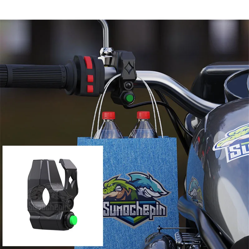 Motorcycle Handlebar Switch additional Button Moto controller Handle Bar Scooter control with hook Helmet Moto Headlight Swithes
Motorcycle Handlebar Switch additional Button Moto controller Handle Bar Scooter control with hook Helmet Moto Headlight Swithes
