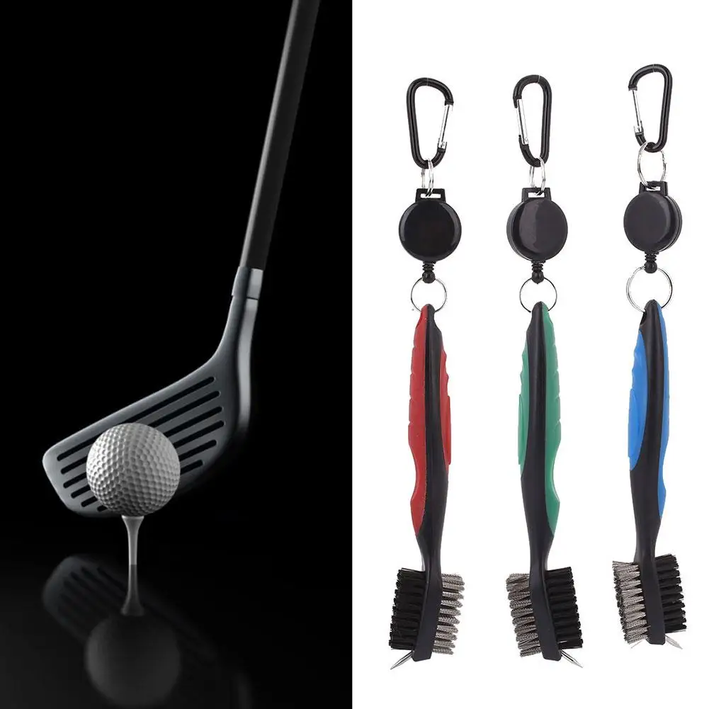 Retractable Golf Club Cleaner Scrubber Brush for Golf Golf Brush for Club Golf Cleaning Brush Golf Cleaner Tools 1Pcs 1Pcs
