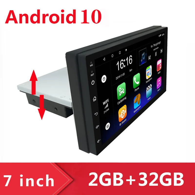 Android 10 1 Din Car radio Multimedia Video Player Universal Stereo GPS carplay For Volkswagen Nissan Hyundai Kia toyota CRV
Android 10 1 Din Car radio Multimedia Video Player Universal Stereo GPS carplay For Volkswagen Nissan Hyundai Kia toyota CRV
