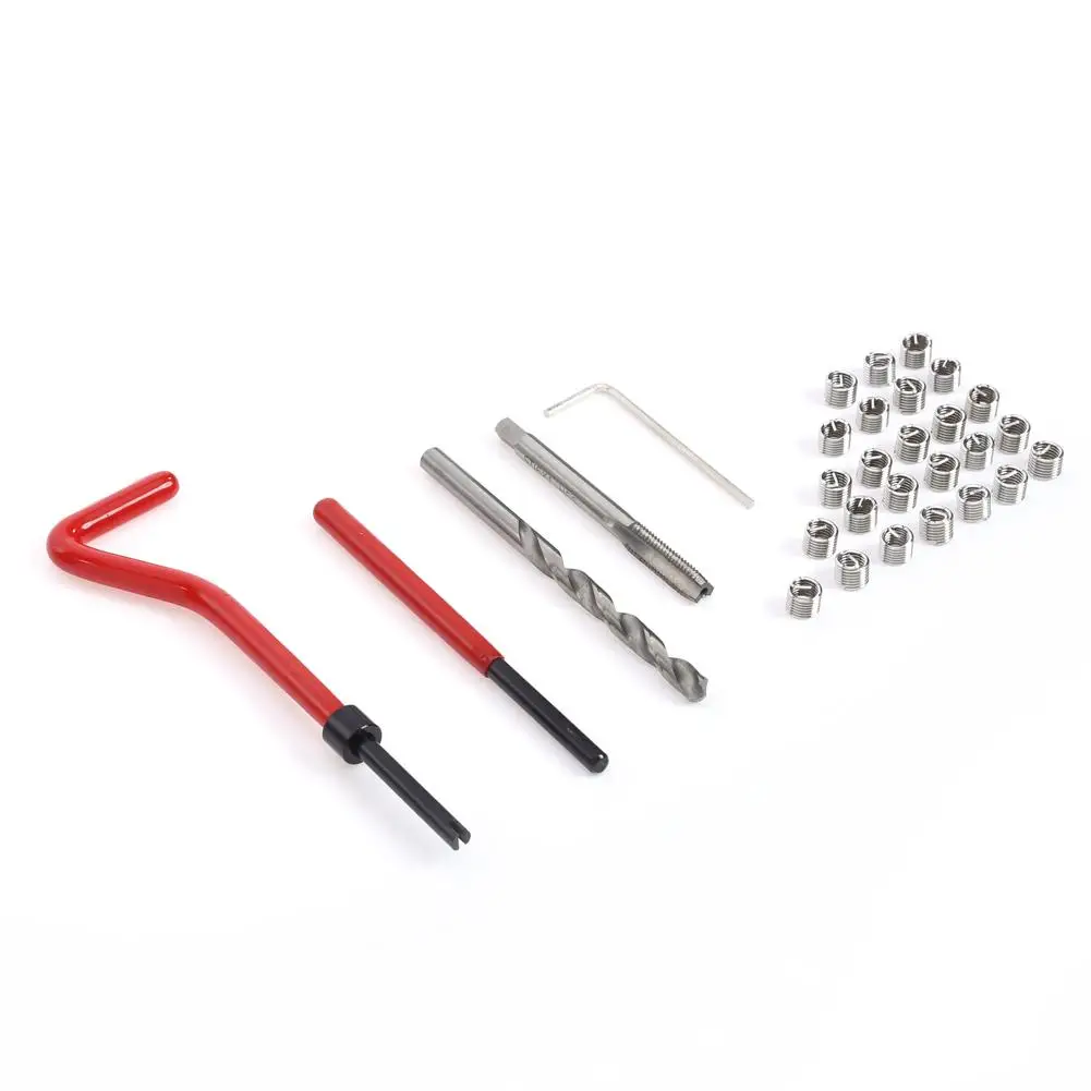 30 Piece M6 x 1.0 Thread Repair Insert Kit Compatible Car Pro Coil Tools
30 Piece M6 x 1.0 Thread Repair Insert Kit Compatible Car Pro Coil Tools