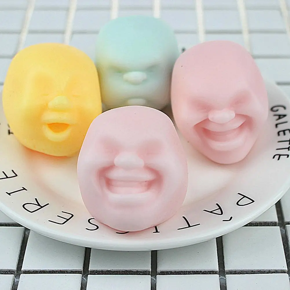 Smiling Human Face Squeeze Vent Ball Adult Stress Relief Decompression Toy Kids Educational Toys for Children Gifts
Smiling Human Face Squeeze Vent Ball Adult Stress Relief Decompression Toy Kids Educational Toys for Children Gifts