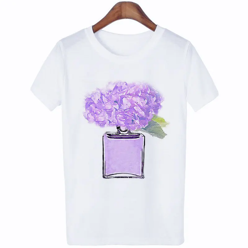 Vogue Aesthetic Harajuku Perfume T Shirt Leisure O-neck Tshirt Top Women Clothes 2019 Summer Fashion Thin Section Female T-shirt
Vogue Aesthetic Harajuku Perfume T Shirt Leisure O-neck Tshirt Top Women Clothes 2019 Summer Fashion Thin Section Female T-shirt