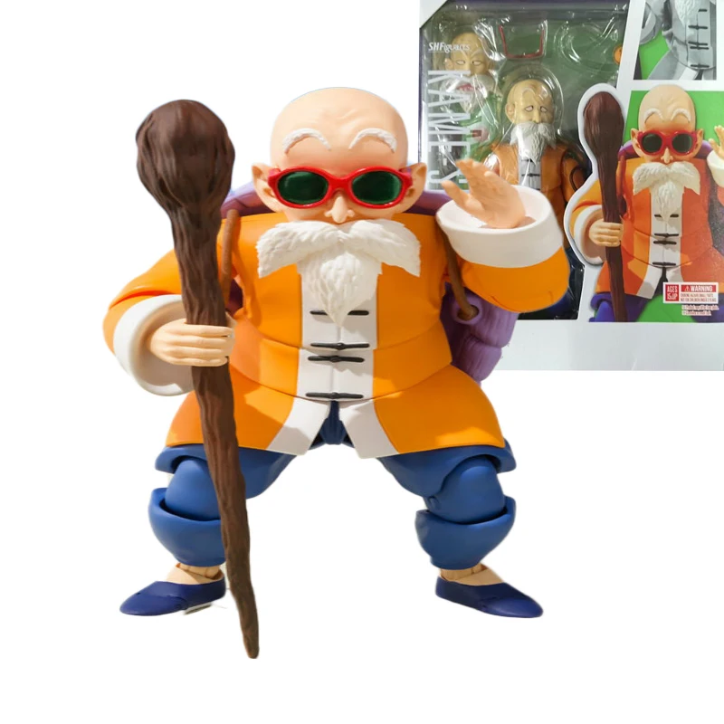 Фигурка BANDAI Dragon Ball Z, SHF Saiyan Master Roshi, Аниме фигурки, Коллекционная модель, игрушки, рождественские подарки для мальчиков 
Фигурка BANDAI Dragon Ball Z, SHF Saiyan Master Roshi, Аниме фигурки, Коллекционная модель, игрушки, рождественские подарки для мальчиков