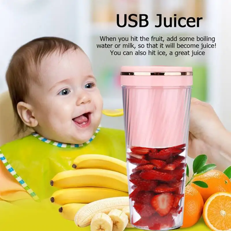 Портативный миксер 350 мл, электрическая соковыжималка для фруктов с USB, ручная соковыжималка для смузи, блендер, перезаряжаемый кухонный ком... 
Портативный миксер 350 мл, электрическая соковыжималка для фруктов с USB, ручная соковыжималка для смузи, блендер, перезаряжаемый кухонный ком...