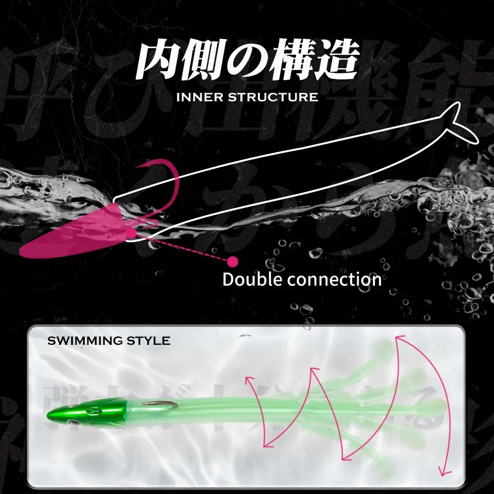 Hunthouse Crazy Eel Jig Head Minnow рыболовные приманки 112 мм/12 г искусственные плавающие мягкие