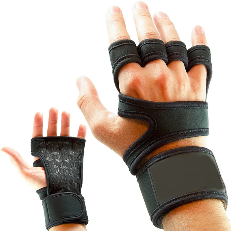 Перчатки для тяжелой атлетики гелевые защитные перчатки всей ладони тренировок