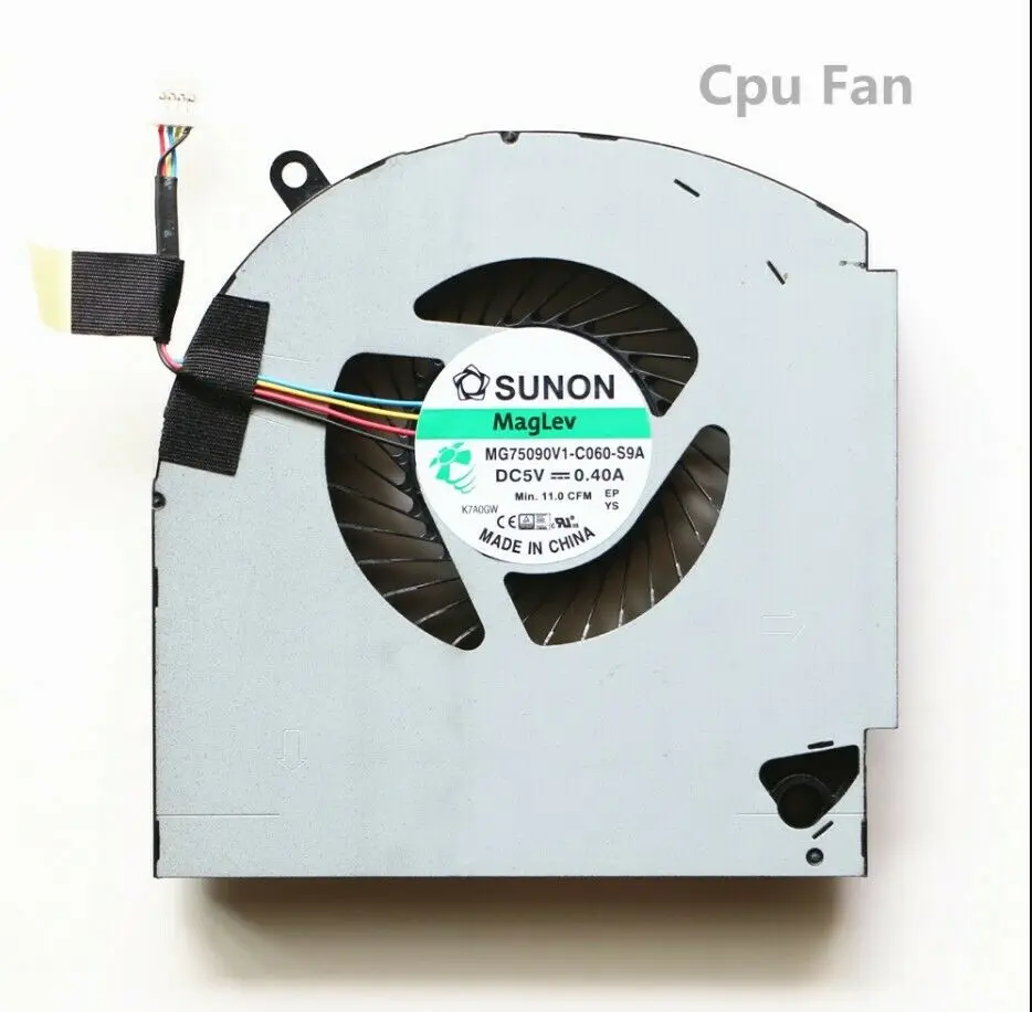 New original CPU GPU Cooling Fan for Dell Alienware 17 R4 R5 Fan MG75090V1-C060-S9A MG75090V1-C070-S9A
New original CPU GPU Cooling Fan for Dell Alienware 17 R4 R5 Fan MG75090V1-C060-S9A MG75090V1-C070-S9A