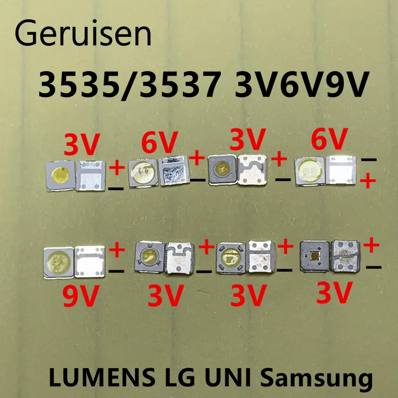 В переменного тока 50 100 шт. для LG UNI люменов светодиодные схемы SAMSUNG абсолютно