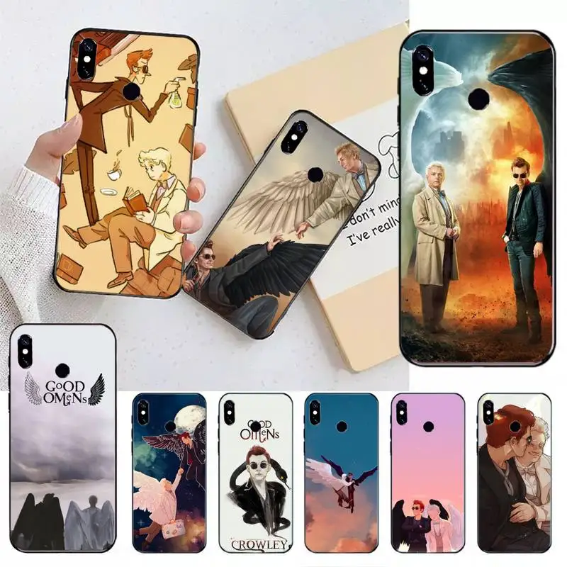 Good Omens Angel and demon Phone Case For Xiaomi Redmi note 7 8 9 11 t s 10 A pro lite funda shell coque cover
Good Omens Angel and demon Phone Case For Xiaomi Redmi note 7 8 9 11 t s 10 A pro lite funda shell coque cover