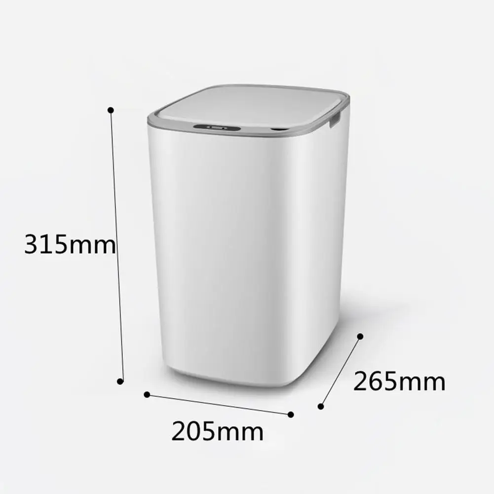 Intelligent Trash Can Automatic Sensor Dustbin Smart Sensor Electric Waste Bin Home Rubbish Can For Kitchen Bathroom Garbage
Intelligent Trash Can Automatic Sensor Dustbin Smart Sensor Electric Waste Bin Home Rubbish Can For Kitchen Bathroom Garbage