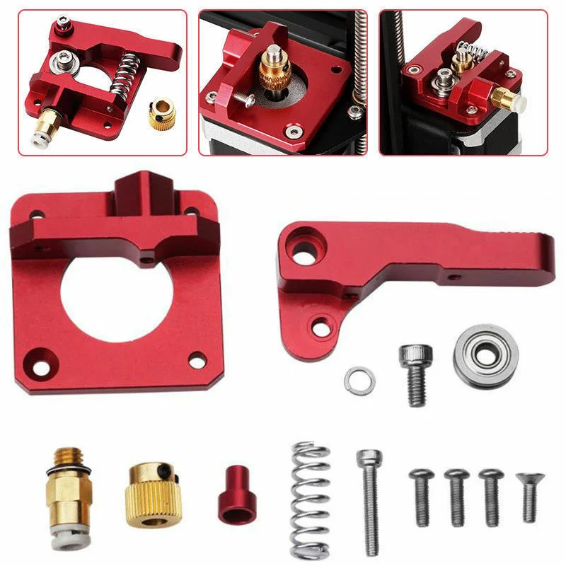 Metal Extruder + Drive Gear for Ender 3/CR-10/CR-10S Printer Upgrade Accessories Material: Aluminum alloy
Metal Extruder + Drive Gear for Ender 3/CR-10/CR-10S Printer Upgrade Accessories Material: Aluminum alloy
