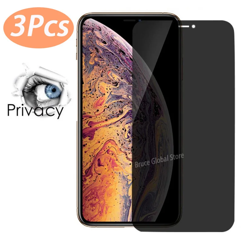 3 шт., защитные пленки для экрана IPhone 13, 12, 11 Pro Max Mini, антишпионское Защитное стекло для IPhone XR, X, XS MAX, 6, 7, 8 Plus
3 шт., защитные пленки для экрана IPhone 13, 12, 11 Pro Max Mini, антишпионское Защитное стекло для IPhone XR, X, XS MAX, 6, 7, 8 Plus