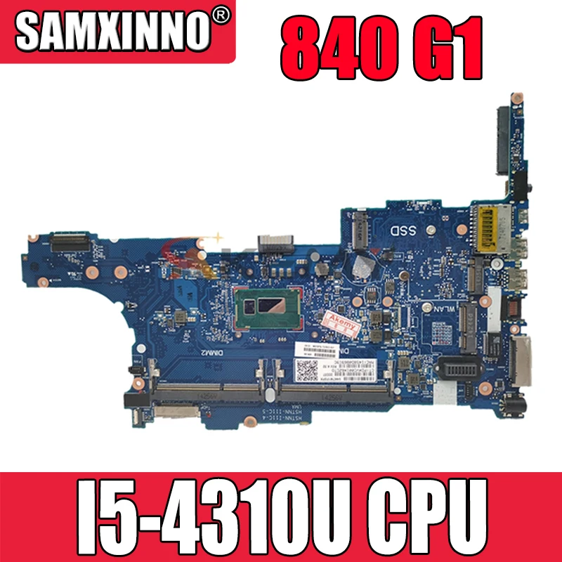FOR HP Elitebook FOR HP Elitebook 840 G1 Motherboard 778964-001 778964-501 778964-601 6050A2560201-MB-A03 I5-4310U
FOR HP Elitebook FOR HP Elitebook 840 G1 Motherboard 778964-001 778964-501 778964-601 6050A2560201-MB-A03 I5-4310U