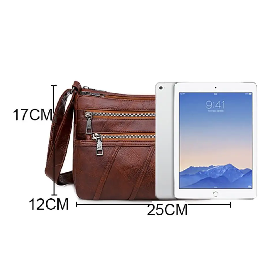 Vintage Women Shoulder Bag PU Leather Crossbody Bags Fashion Ladies Handbag Purse Messenger Bag Washed Leather Women Small Bags
Vintage Women Shoulder Bag PU Leather Crossbody Bags Fashion Ladies Handbag Purse Messenger Bag Washed Leather Women Small Bags