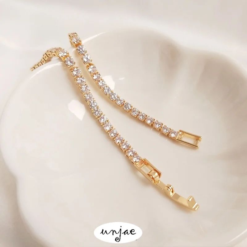 Customized Color Preserving 14K Bag Real Gold Zircon Bracelet Round Flash Zirconium Fairy Finished Chain Bracelet
Customized Color Preserving 14K Bag Real Gold Zircon Bracelet Round Flash Zirconium Fairy Finished Chain Bracelet