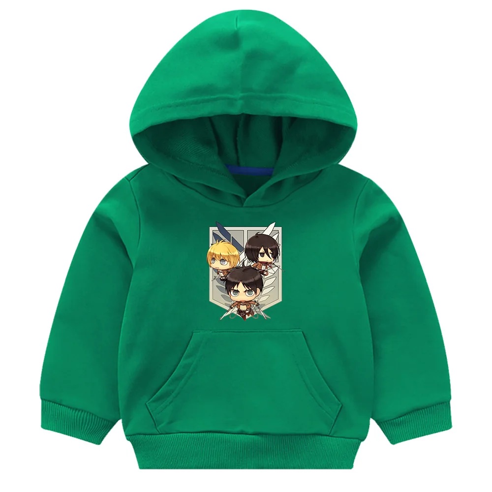 Attack on Titan Print Kids Sweatshirt Autumn Winter Children Hoodie Cartoon Anime Boy Girls Pullovers Warm Pocket Hooded Jacket
Attack on Titan Print Kids Sweatshirt Autumn Winter Children Hoodie Cartoon Anime Boy Girls Pullovers Warm Pocket Hooded Jacket