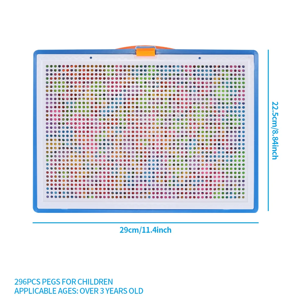 Mushroom Puzzles With 592pcs Pegs For Children Educational Toys For Children Nail Puzzles Color Gift
Mushroom Puzzles With 592pcs Pegs For Children Educational Toys For Children Nail Puzzles Color Gift