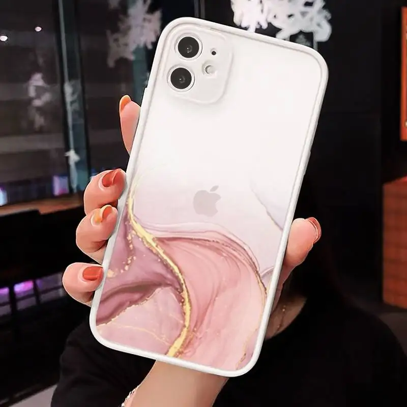 Marble Gradient Phone Case Matte Transparent for iPhone 7 8 11 12 s mini pro X XS XR MAX Plus cover funda
Marble Gradient Phone Case Matte Transparent for iPhone 7 8 11 12 s mini pro X XS XR MAX Plus cover funda