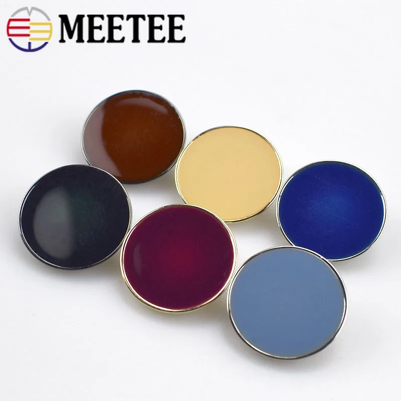 10Pcs Solid Color Metal Buttons For Clothing Women Men Overcoat Clothes Sewing Button DIY Accessories Crafts Gift D2-16
10Pcs Solid Color Metal Buttons For Clothing Women Men Overcoat Clothes Sewing Button DIY Accessories Crafts Gift D2-16