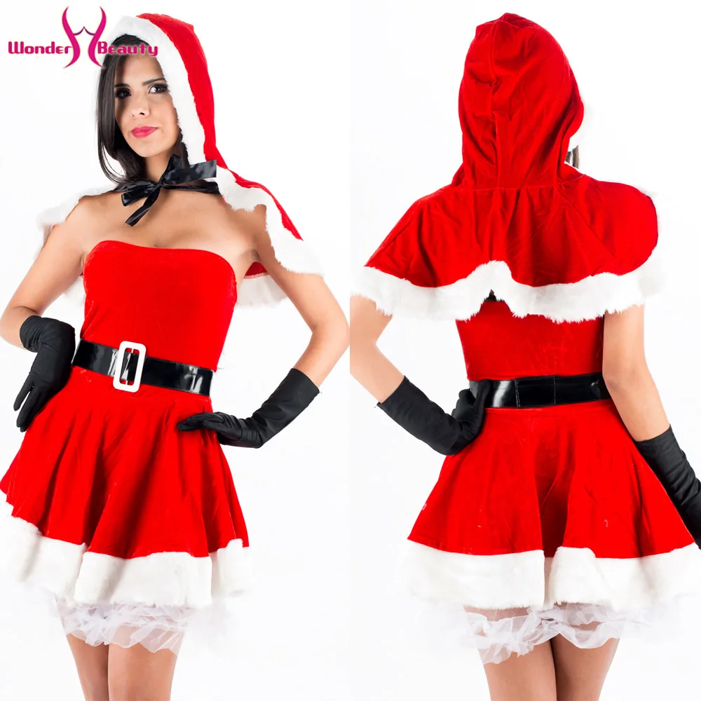 Christmas Hooded Dress With Belt Sexy Women Christmas Costume Santa Costume Off Shoulder Plush Warm Hooded Dress Xmas Santa Wear
Christmas Hooded Dress With Belt Sexy Women Christmas Costume Santa Costume Off Shoulder Plush Warm Hooded Dress Xmas Santa Wear