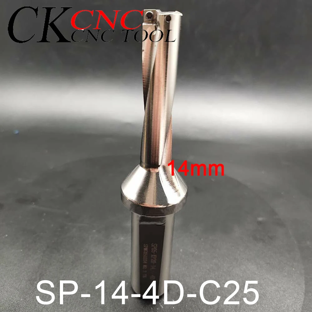 1pcs SP-14-4D-C25 Φ14-4D-C25 indexable U drill rapid brute force drill 14mm 4D for SPMG050204 U-type SP drill bit
1pcs SP-14-4D-C25 Φ14-4D-C25 indexable U drill rapid brute force drill 14mm 4D for SPMG050204 U-type SP drill bit