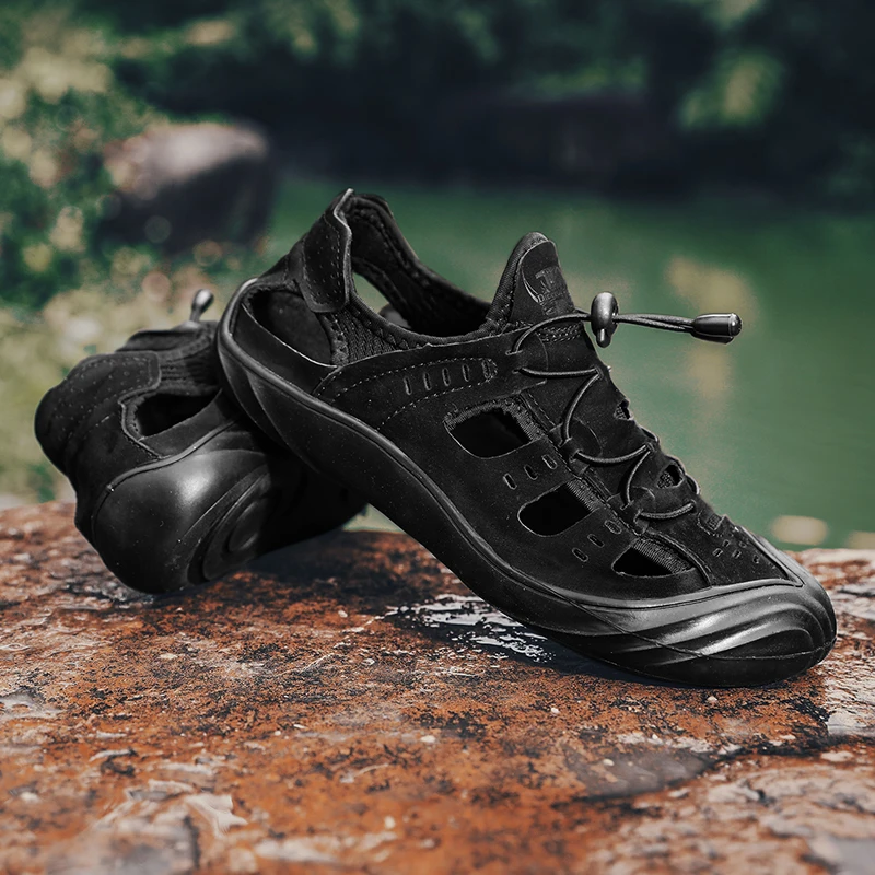 Summer Shoes Men Men's Sneakers Summer Breathable Slippers Men Shoes Flip Flops Mens Leather Zapatillas Verano
Summer Shoes Men Men's Sneakers Summer Breathable Slippers Men Shoes Flip Flops Mens Leather Zapatillas Verano