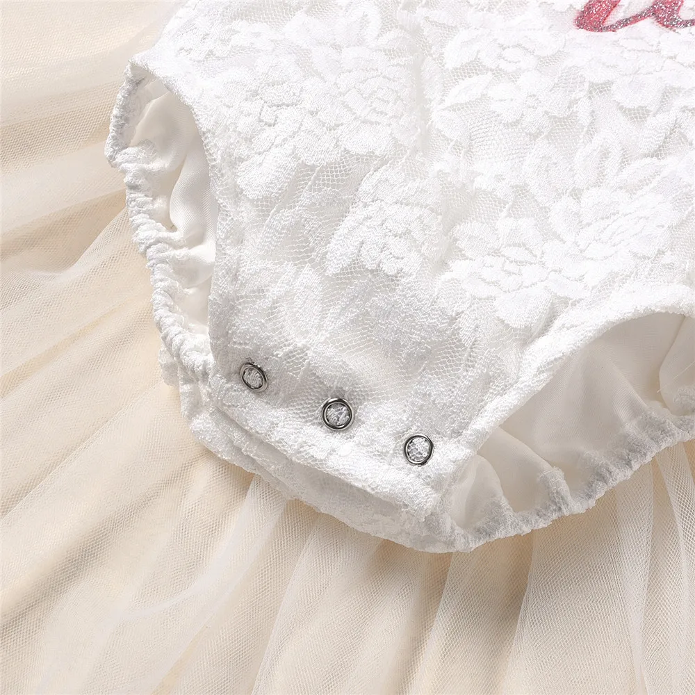 Baby Girl Fashion One Letter Printed Lace Bodysuit Dress 3-24M Newborn Infant Summer Casual Ruffled Romper Dress Jumpsuits
Baby Girl Fashion One Letter Printed Lace Bodysuit Dress 3-24M Newborn Infant Summer Casual Ruffled Romper Dress Jumpsuits