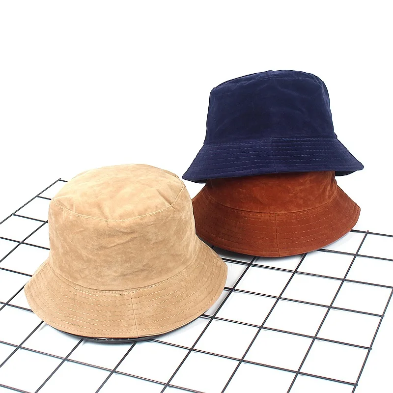 Женские шапки в стиле ретро однотонные бархатные рыбацкие рыбацком на весну и