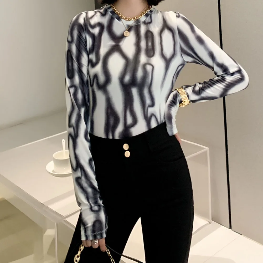 Женские Асимметричные полосатые топы с галстуком-краской для девочек, футболка с принтом, футболка с длинными рукавами, женские футболки в ... 
Женские Асимметричные полосатые топы с галстуком-краской для девочек, футболка с принтом, футболка с длинными рукавами, женские футболки в ...