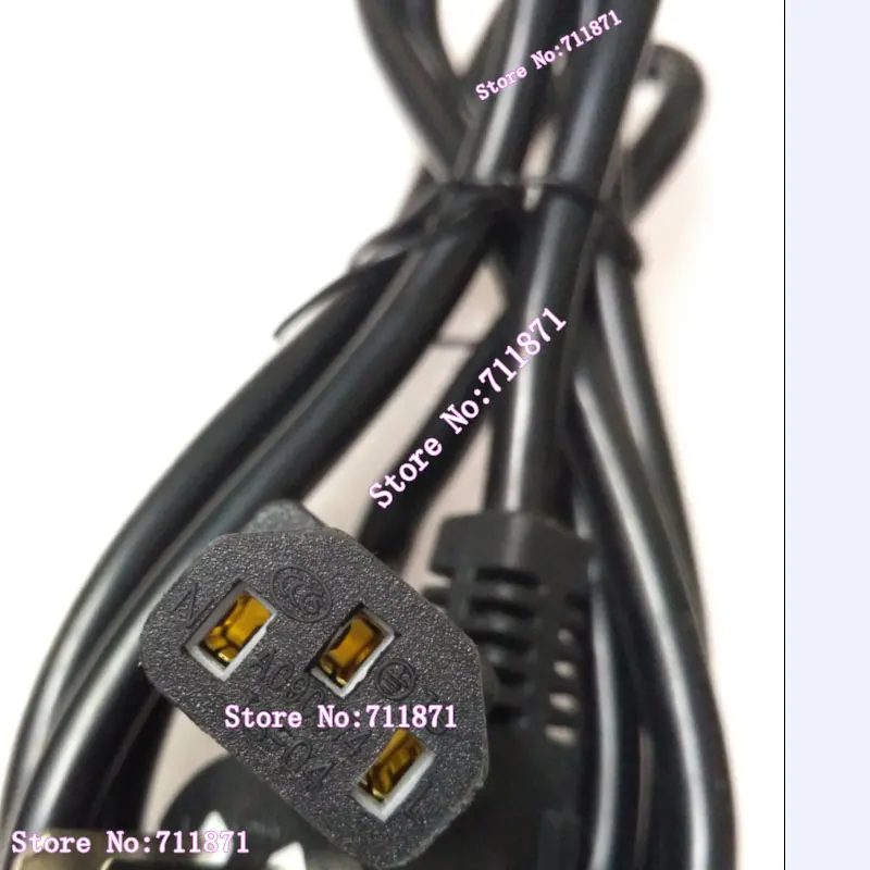 300 см 3 м чистая медь 3X1 5 мм квадратный 3Pin IEC 320 C13 высокомощный шнур питания 3P штекер