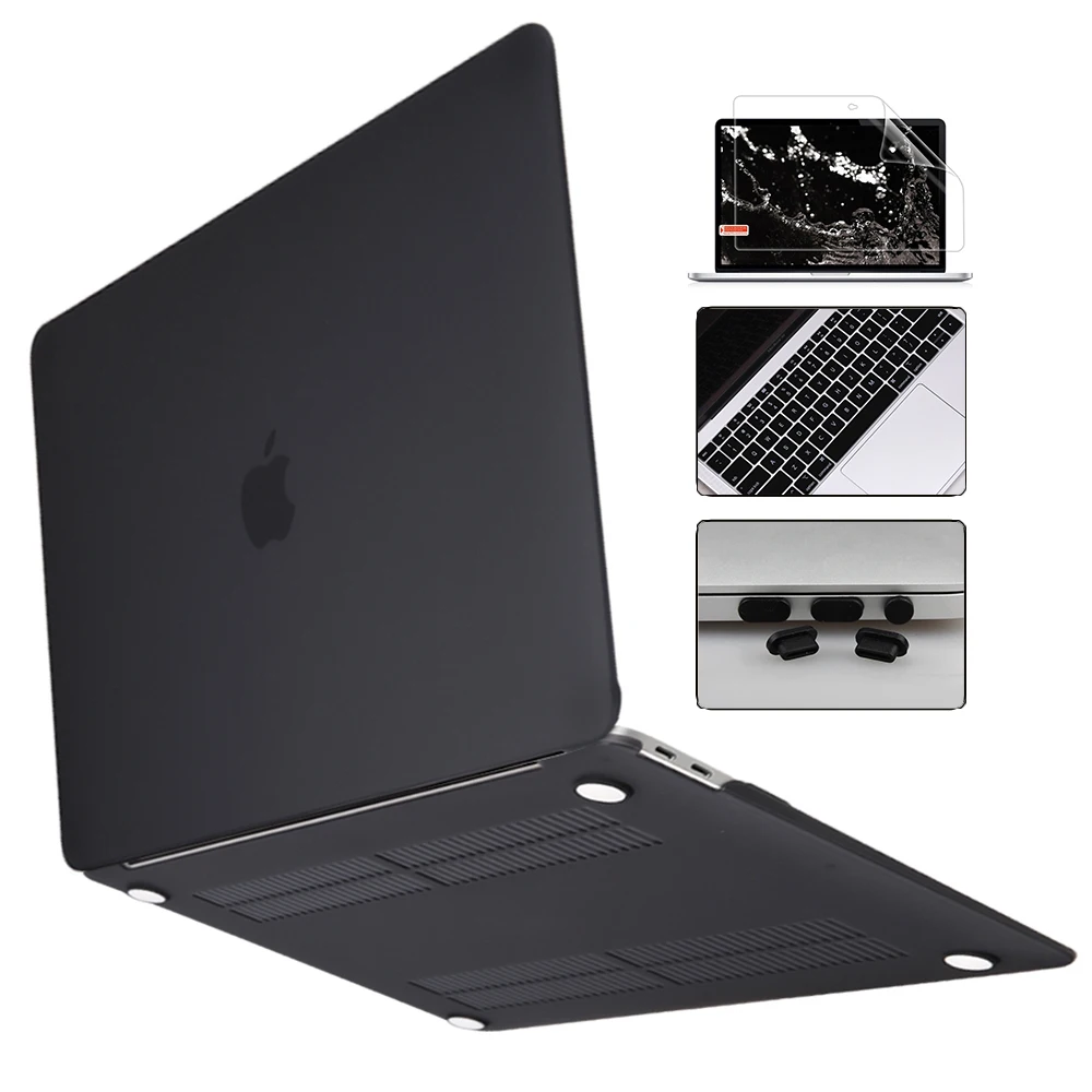 Матовый/Craystal чехол для ноутбука MacBook Pro 16 дюймов 2019 A2141 с сенсорной панелью и Touch ID