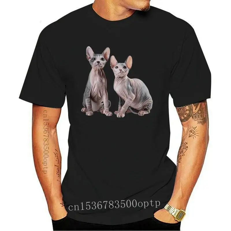 New Canadian Hairless Cat Sphynx Crewneck TShirts Drawing Print Men's T Shirt 2021 Trend Clothing 6XL
New Canadian Hairless Cat Sphynx Crewneck TShirts Drawing Print Men's T Shirt 2021 Trend Clothing 6XL