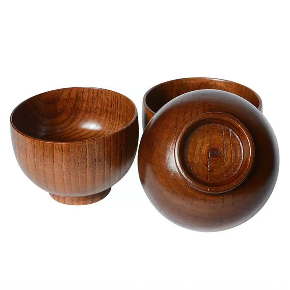 Wooden Bowl Japanese Style Wood Rice Soup Bowl Salad Bowl Food Container Large Small Bowl For Kids Tableware Wooden Utensil
Wooden Bowl Japanese Style Wood Rice Soup Bowl Salad Bowl Food Container Large Small Bowl For Kids Tableware Wooden Utensil