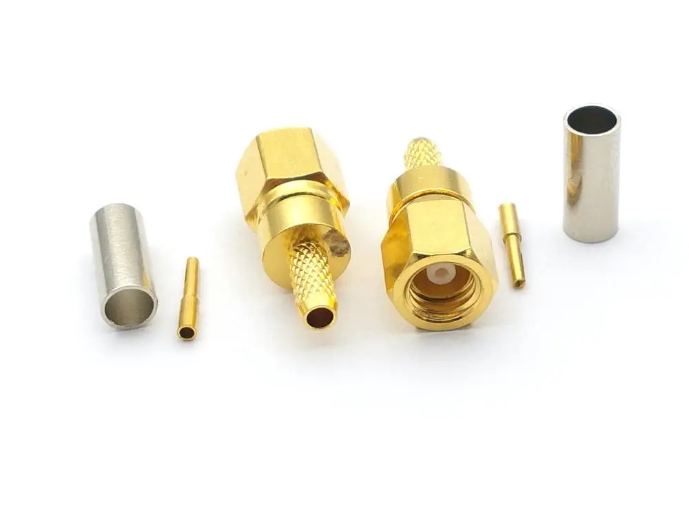 Гнездовой обжим SMC 100 шт. для коаксиального кабеля RG174 RG179 RG316 RG188 RF-адаптера
Гнездовой обжим SMC 100 шт. для коаксиального кабеля RG174 RG179 RG316 RG188 RF-адаптера