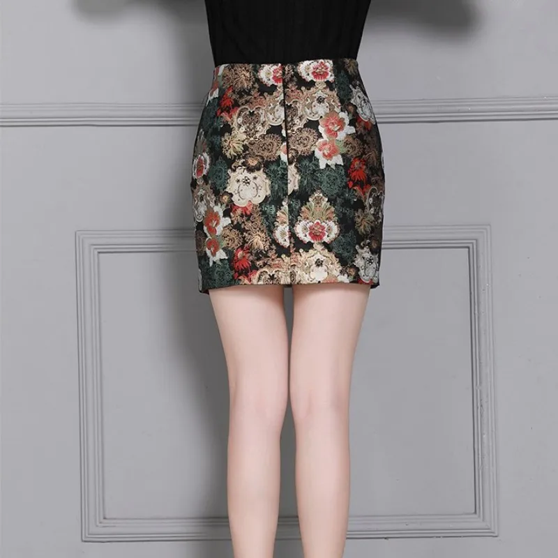 High Quality Womens New Fashion Print Design Genuine Leather Above Knee Skirt Office Lady Sexy Skinny Sheepskin Pencil Skirt
High Quality Womens New Fashion Print Design Genuine Leather Above Knee Skirt Office Lady Sexy Skinny Sheepskin Pencil Skirt