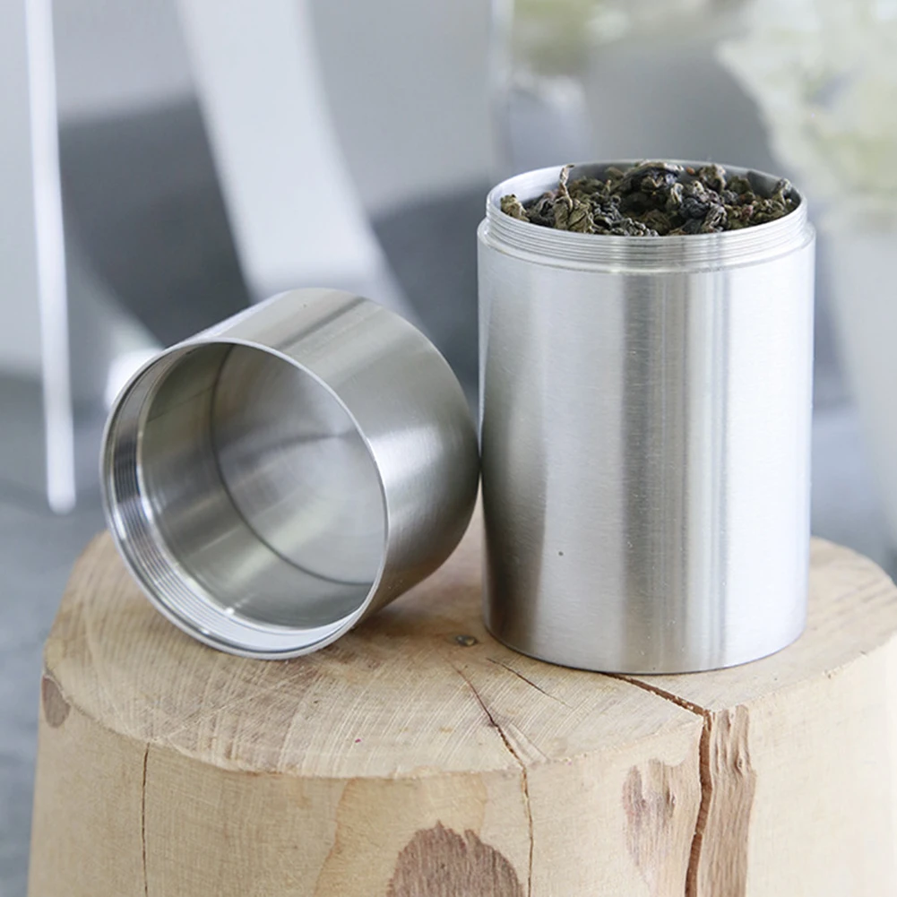 Mini Stainless Steel Moisture-proof Tea Caddy Portable Small Tea Caddy Travel Outdoor Small Thicken Sealed Canned Tea Tin Box
Mini Stainless Steel Moisture-proof Tea Caddy Portable Small Tea Caddy Travel Outdoor Small Thicken Sealed Canned Tea Tin Box