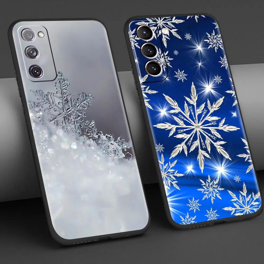 Christmas Snowflake Soft Case For Samsung Galaxy S20 FE S21 Ultra S9 S10 Plus S10e S8 S7 A51 A71 Black Matte Phone Cover
Christmas Snowflake Soft Case For Samsung Galaxy S20 FE S21 Ultra S9 S10 Plus S10e S8 S7 A51 A71 Black Matte Phone Cover
